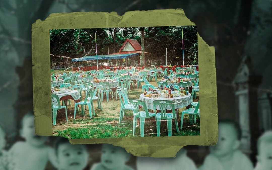 Eerie banquet at Thai cemetery offers delectable food to nourish ‘hungry’ infant spirits