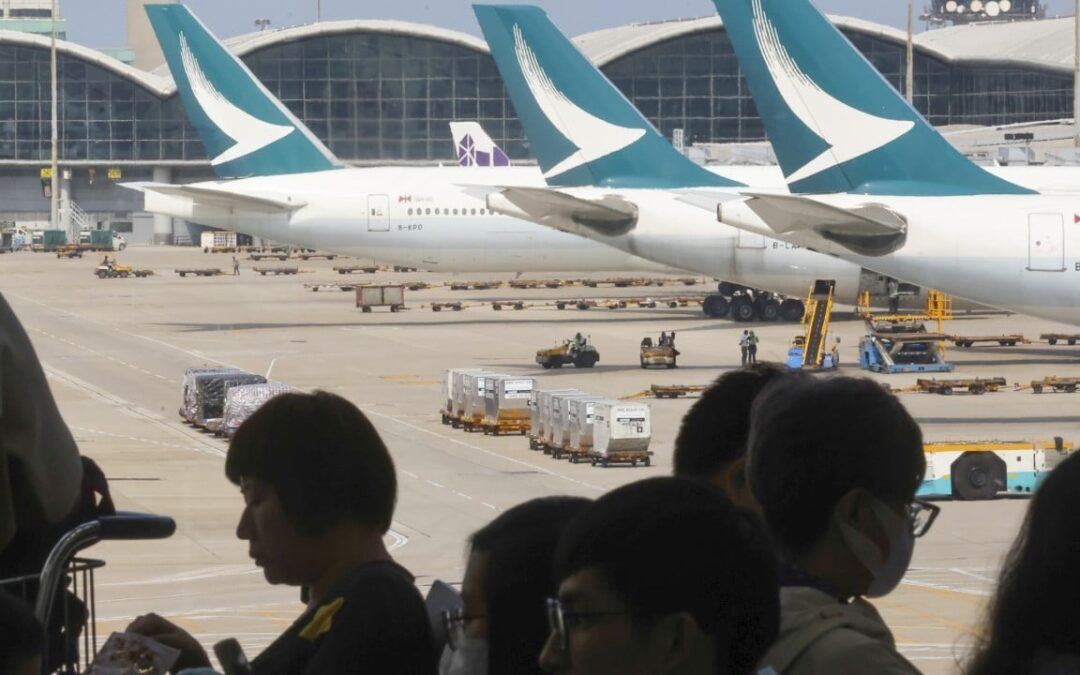 Hong Kong’s Cathay bans Cantonese couple over insults hurled at mainland passenger