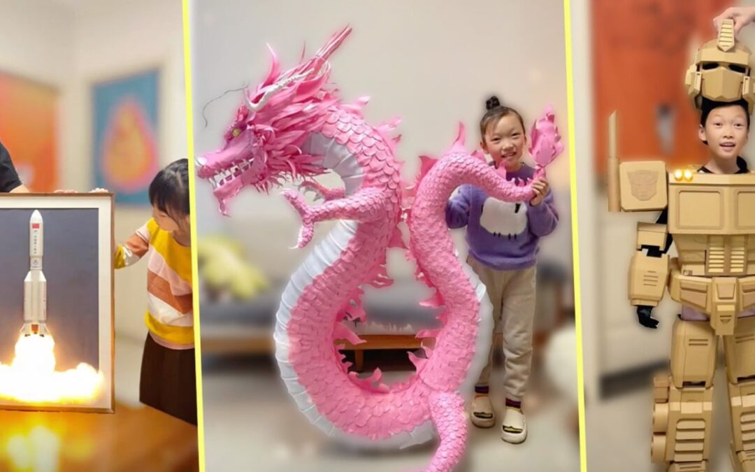 China dad transforms home into toy castle to distract daughter from electronic devices