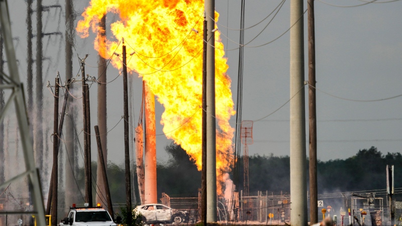 Human remains recovered from vehicle that slammed into Houston-area pipeline, causing explosion