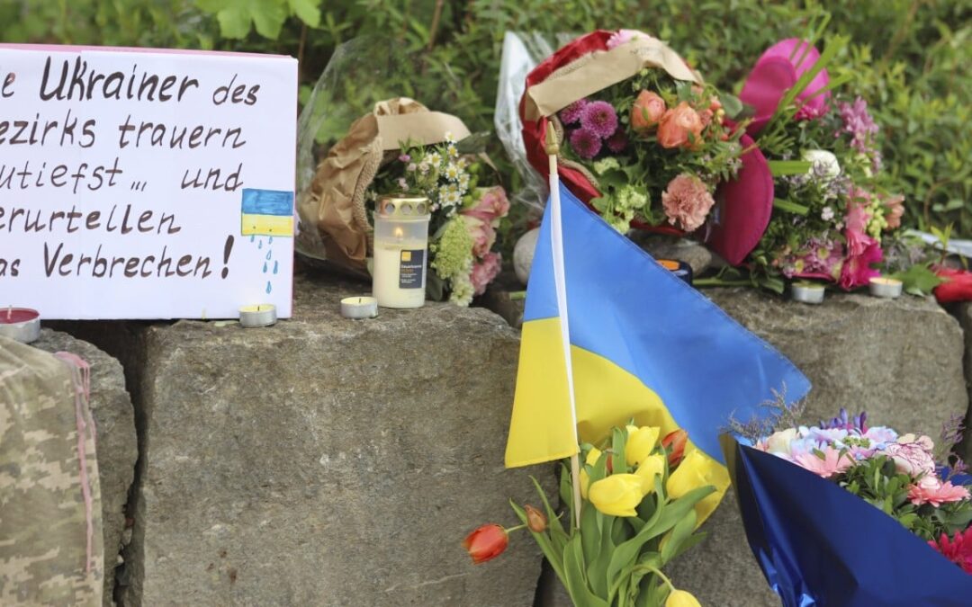 Russian man charged for fatal stabbing of 2 Ukrainian soldiers in Germany