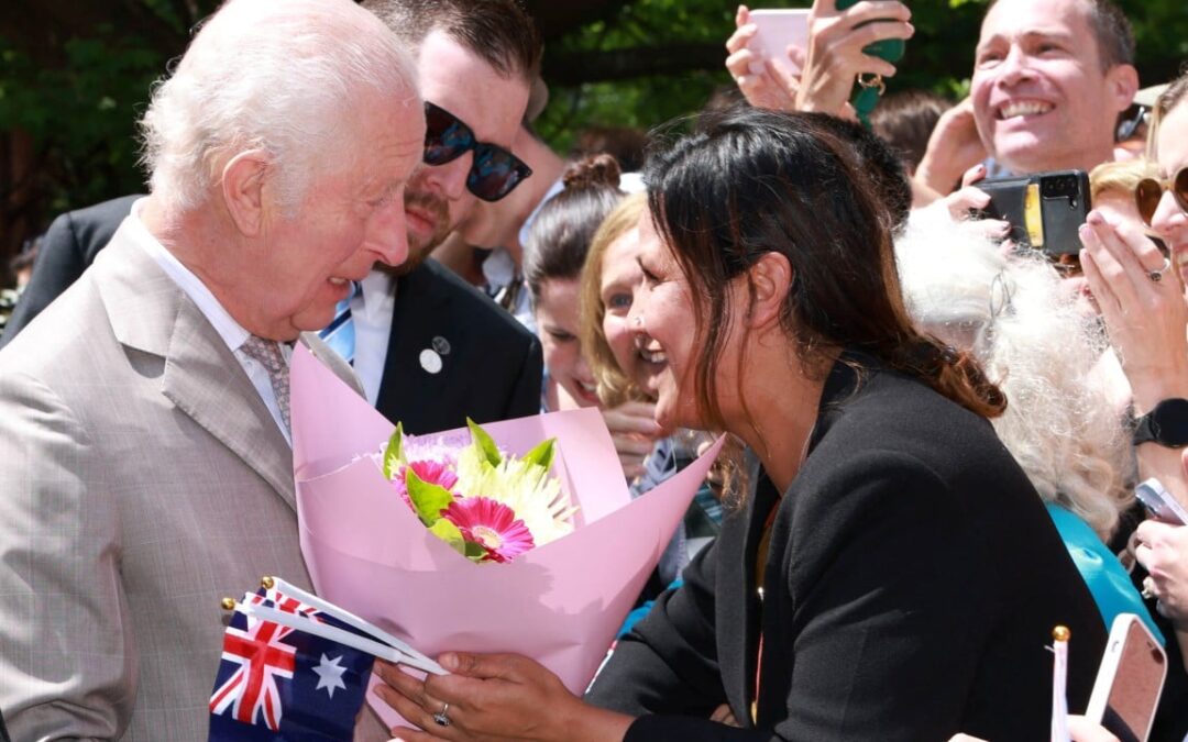 King Charles meets cheering Australian crowds, says ‘great joy’ to return