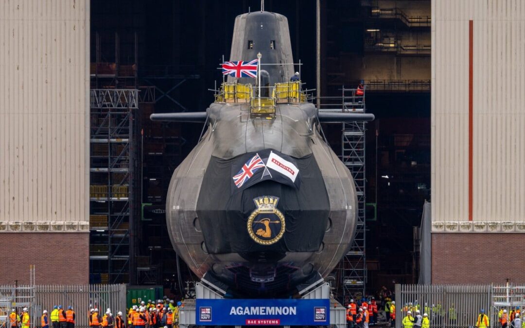 UK police say no nuclear risk from fire at BAE submarine shipyard