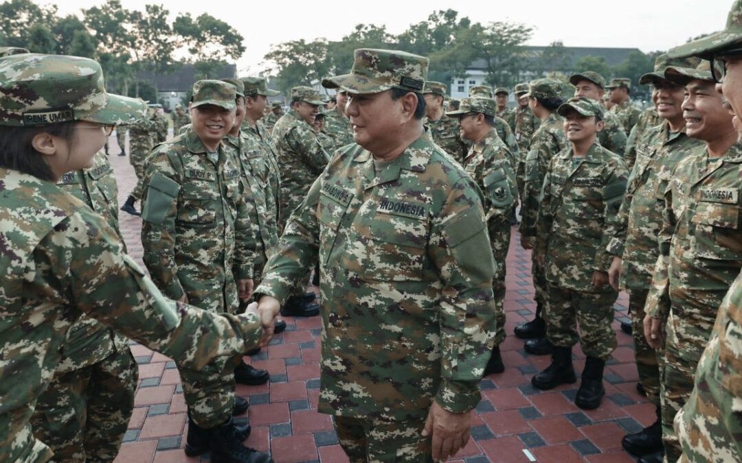 Indonesia’s Prabowo holds military-style retreat to ‘galvanise’ new ministers