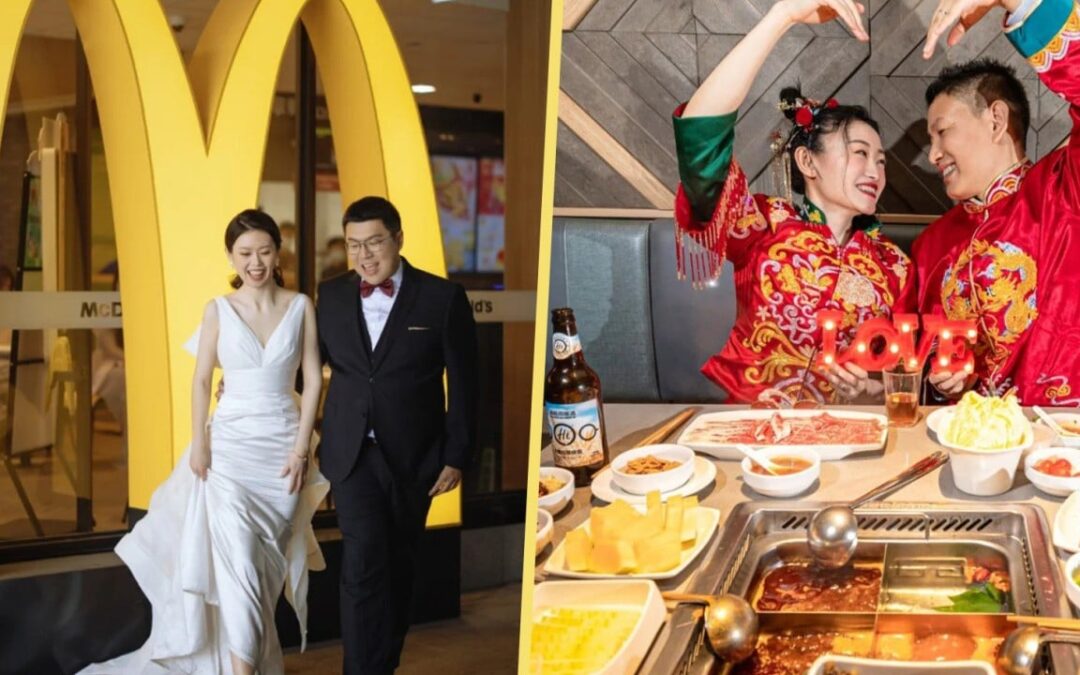 Cash-conscious China couples host fast-food nuptials at McDonald’s and Haidilao hotpot chain