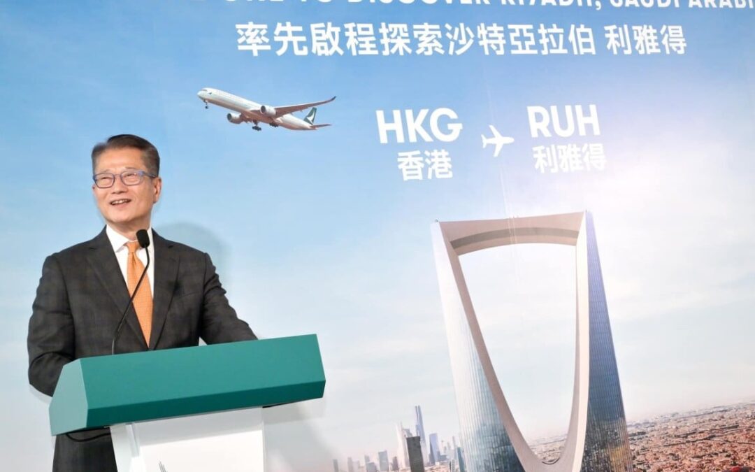 Cathay Pacific’s Hong Kong-Riyadh flights to unlock business, travel opportunities: Paul Chan