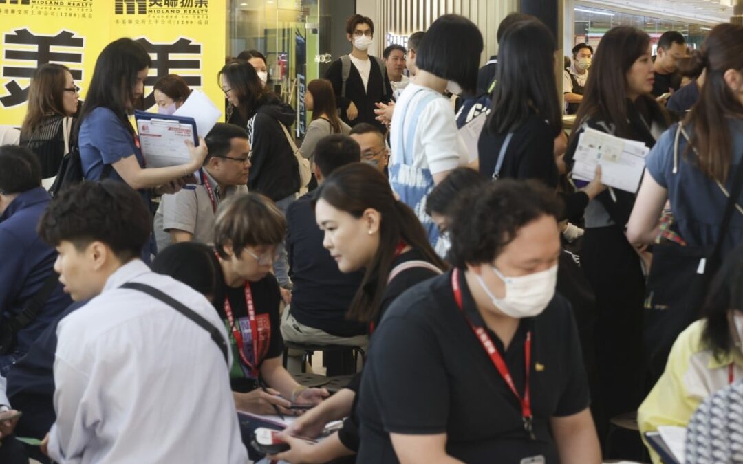 Homebuyers swarm Hong Kong’s biggest sales launch in 6 months after relaxed lending rules