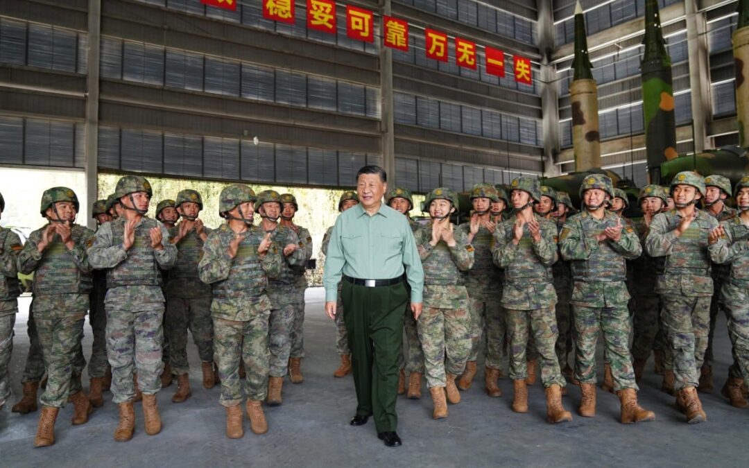 China’s Xi Jinping targets deterrence and discipline in PLA Rocket Force inspection