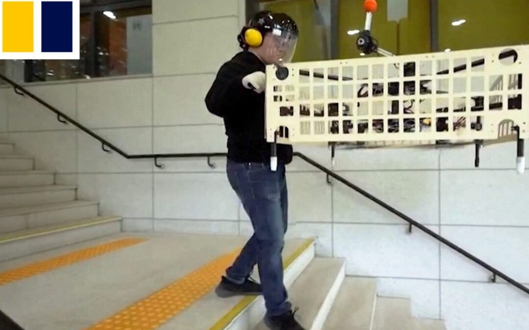 South Korean team designs ‘flying cart’ to overhaul shopping experience