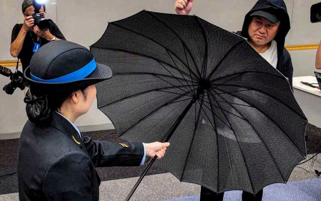 Blade-proof umbrellas to be deployed on Japanese trains to fend off knife attacks