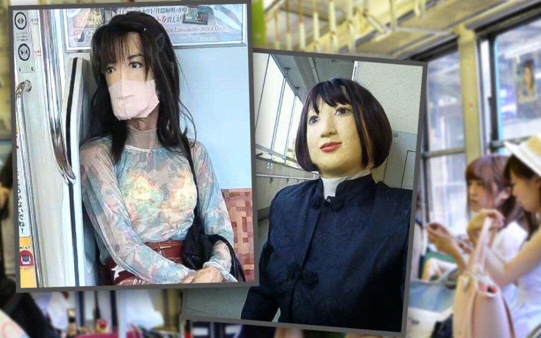 Safety fears as Japan ‘tight men’ in silicone body suits morph into ‘women’ in public