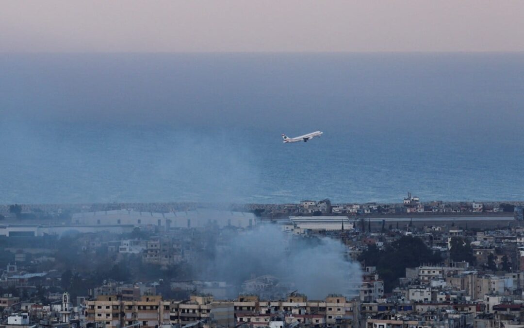 Lebanon’s national airline braves Israeli air strikes on Beirut