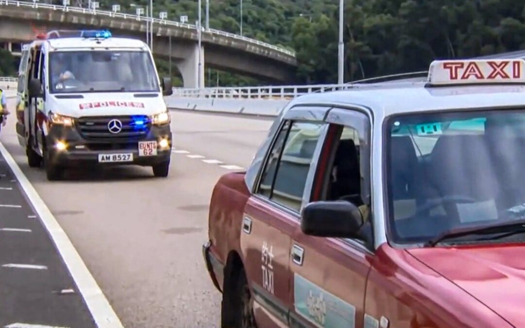 Hong Kong police arrest taxi driver for alleged drug trafficking after 6km chase