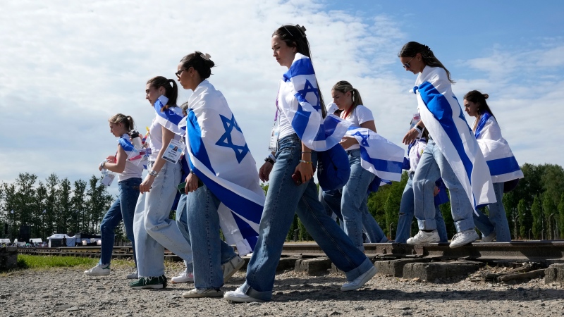 Hundreds of Jews murdered at a little-known Nazi labour camp are remembered