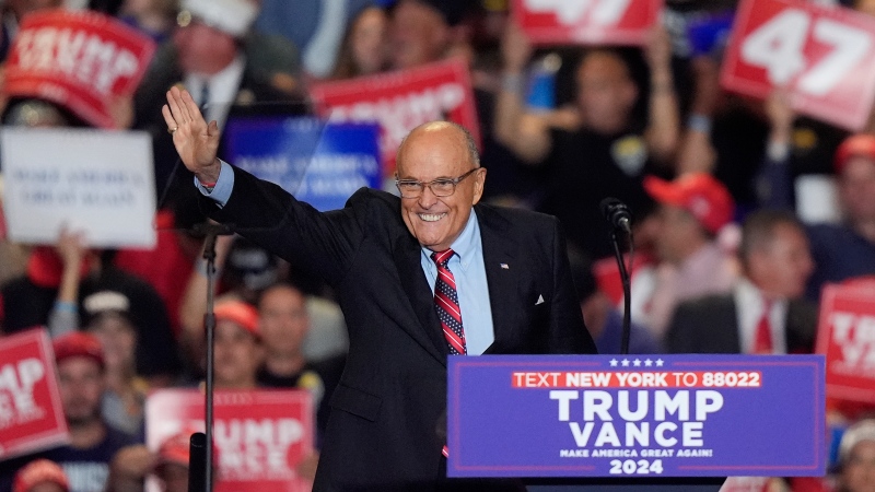 Rudy Giuliani ordered to turn over NYC apartment, 26 watches to Georgia election workers