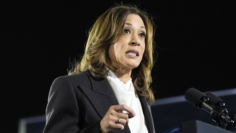 Harris promises to ‘represent all Americans’ after Biden’s remark on Trump supporters and ‘garbage’