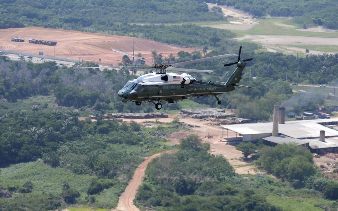 Biden becomes first sitting US president to visit the Amazon rainforest