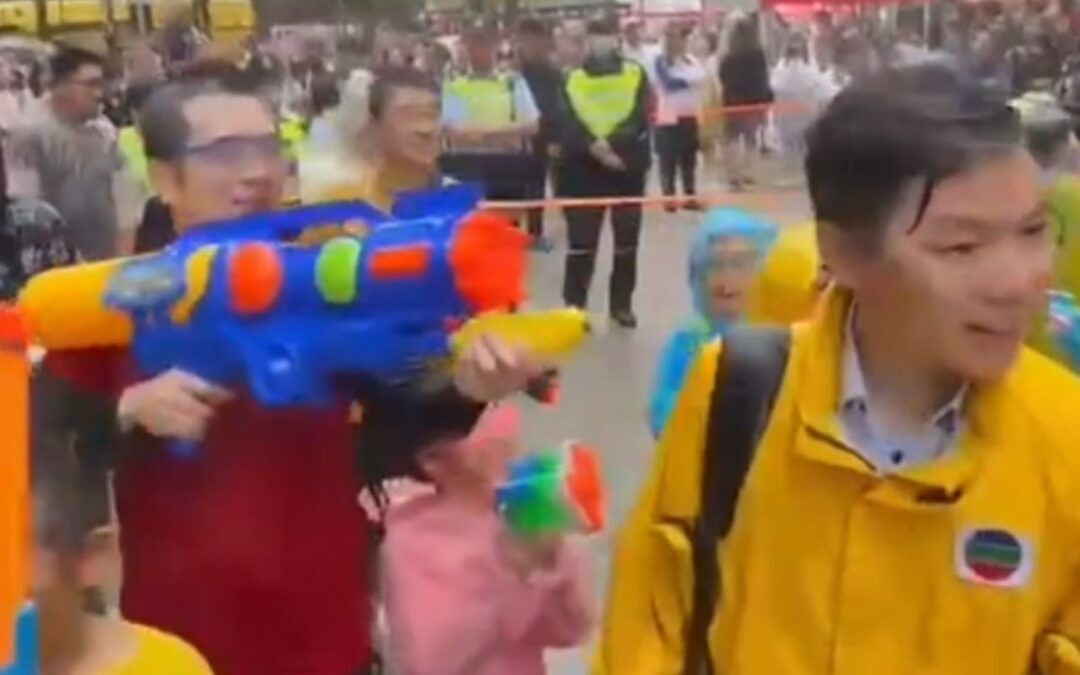 3 Hongkongers who soaked policemen in Thai Songkran festival jailed for 28 days