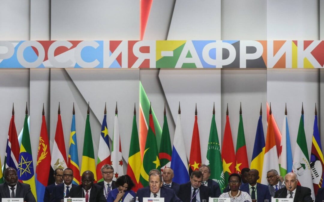 Putin promises Africa ‘total support’ in anti-West pitch at Sochi summit