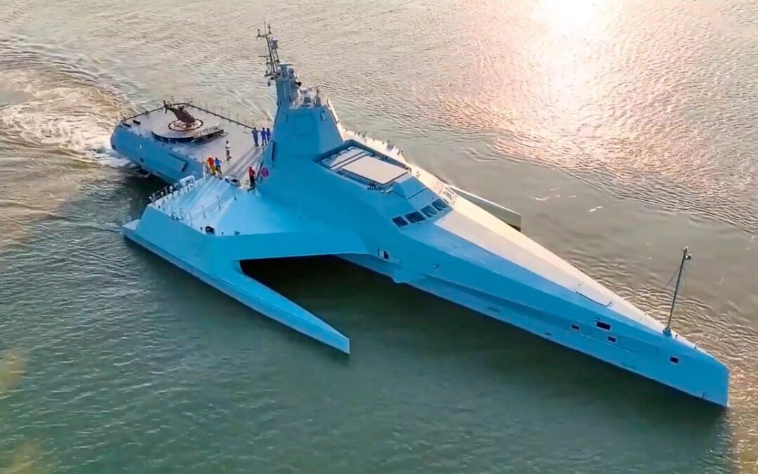 China unveils ‘Killer Whale’ stealth drone ship