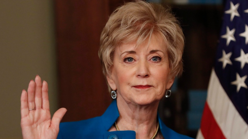 Trump names WWE co-founder Linda McMahon secretary of the Education Department