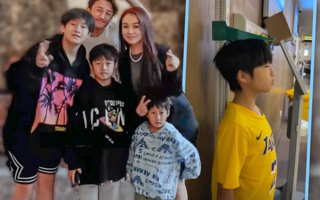 Anxious China celebrity couple give short son hormone jabs to help him grow