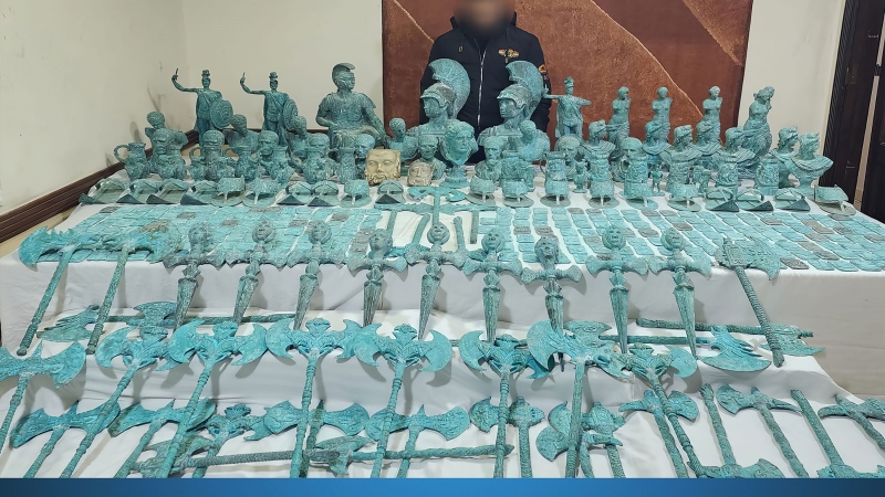 Two arrested in Egypt after attempting to steal hundreds of ancient artifacts from the bottom of the sea