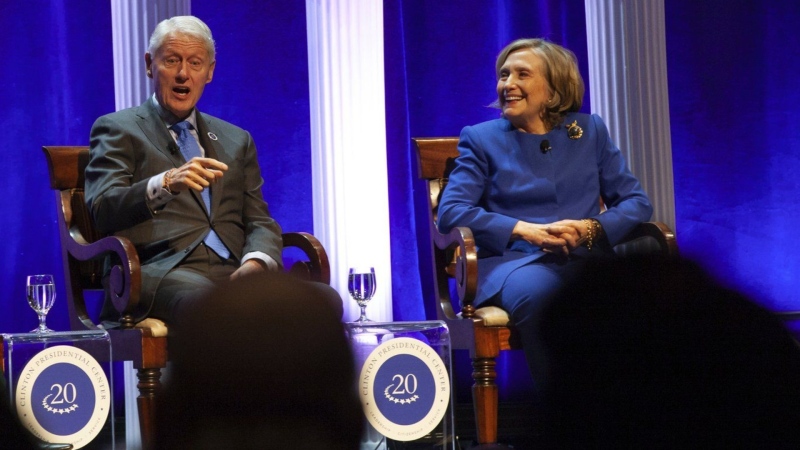 Bill Clinton hospitalized with a fever but in good spirits, spokesperson says