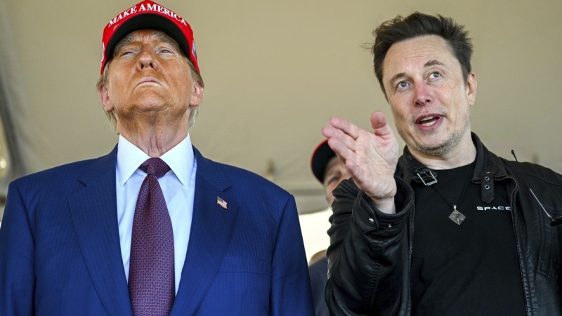 Trump appears to side with Musk, tech allies in debate over foreign workers roiling his supporters