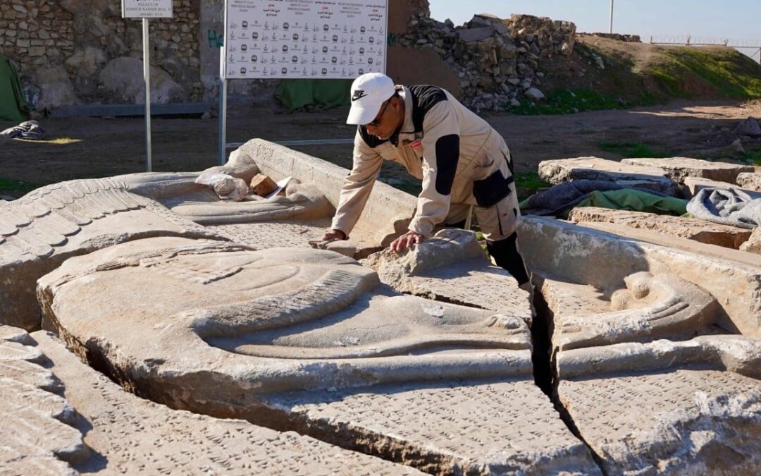 Destroyed by Islamic State fighters, Iraq’s ancient Nimrud site is becoming whole again