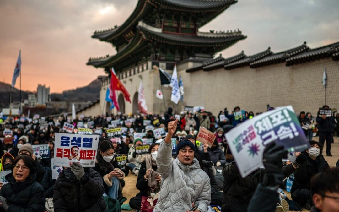 Chinese citizens in South Korea warned to avoid political activity amid latest protests