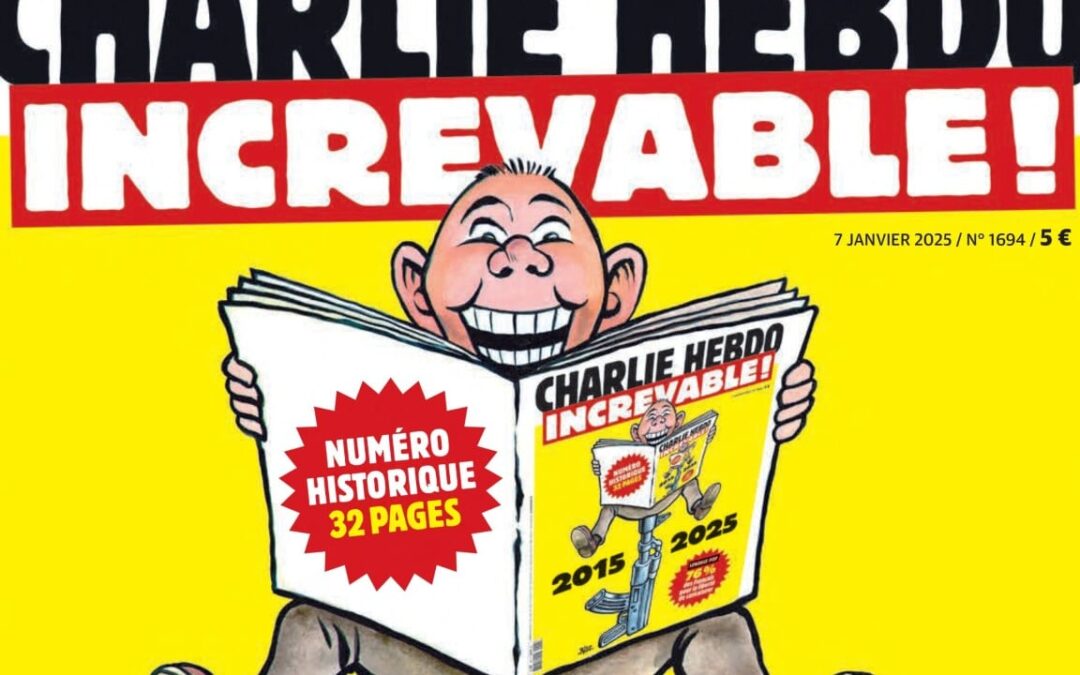 Charlie Hebdo marks 10 years since Paris attack with defiant special edition mocking God