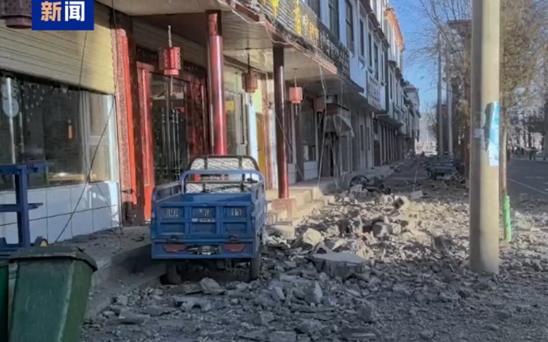 Earthquake strikes China’s Tibet region, killing 9 people, state media reports