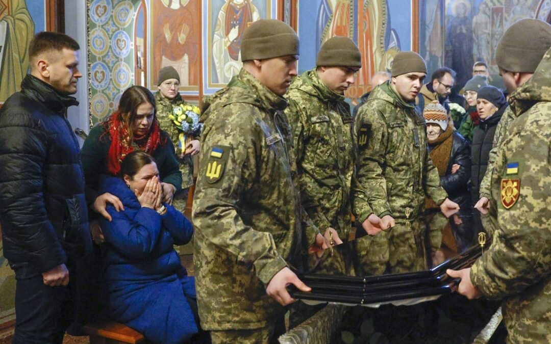 Ukraine steps up campaign to stop young men fleeing military draft