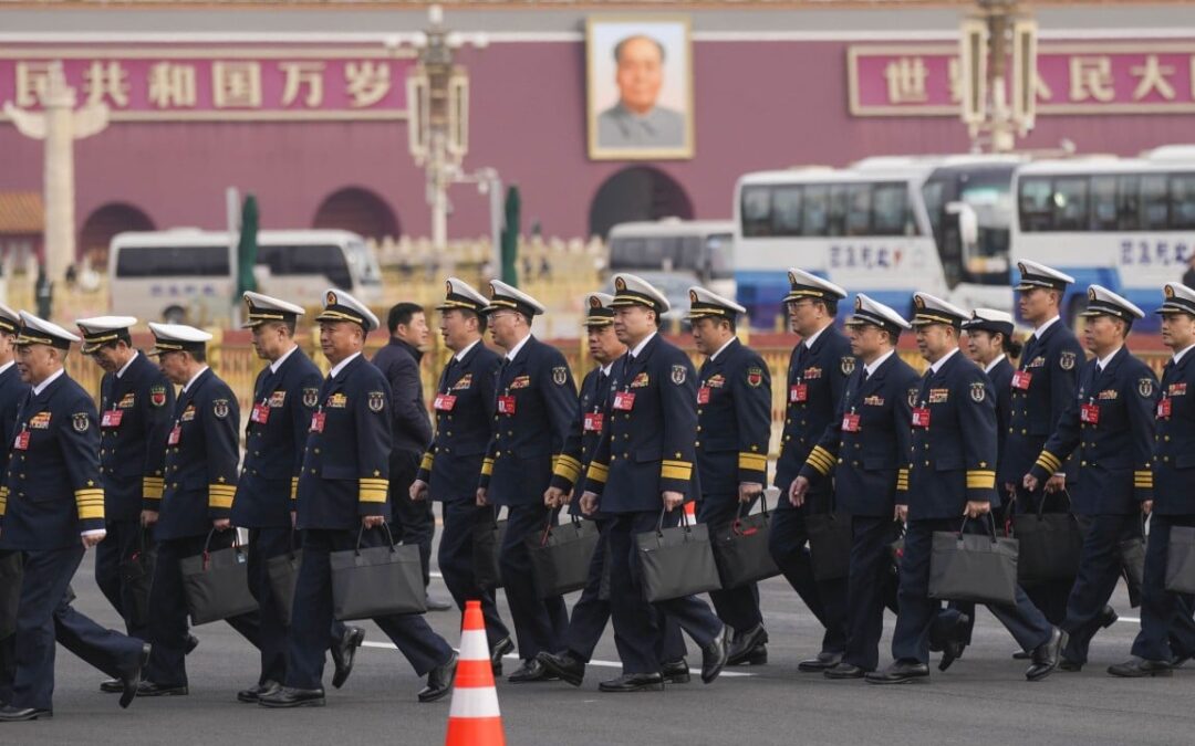 In less than 2 years, 14 of China’s military lawmakers have been ousted