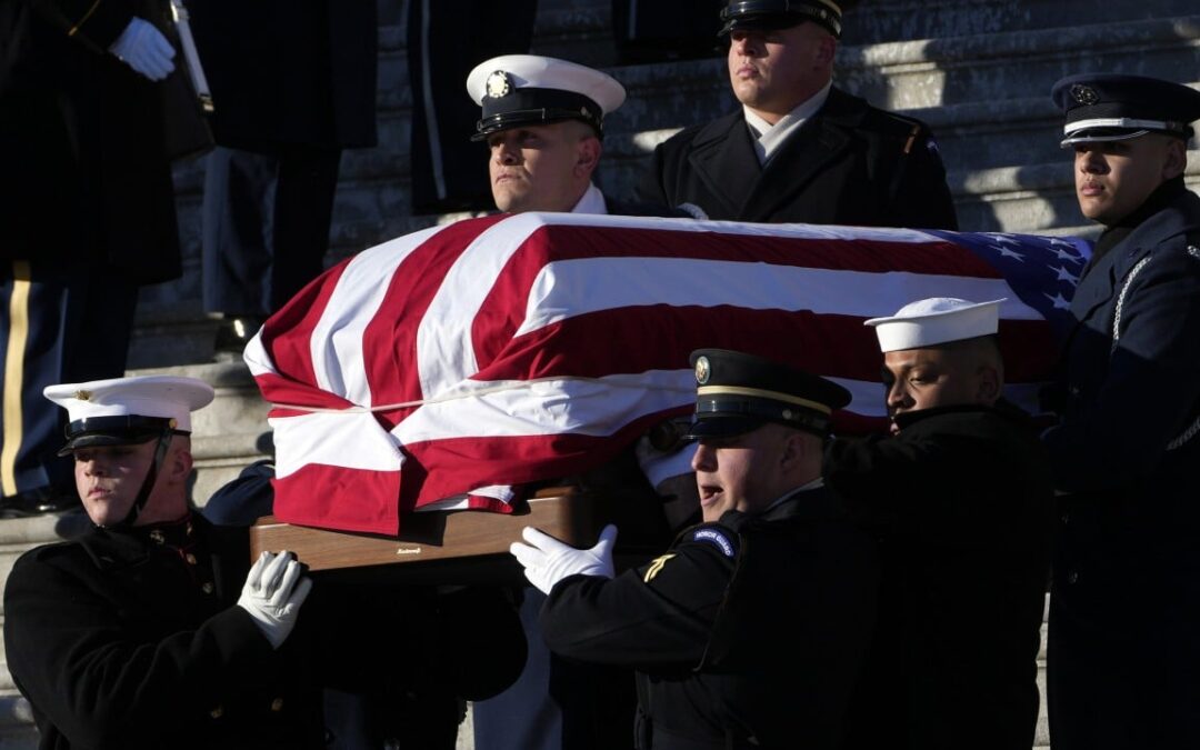 Jimmy Carter honoured at state funeral as US mourns former president