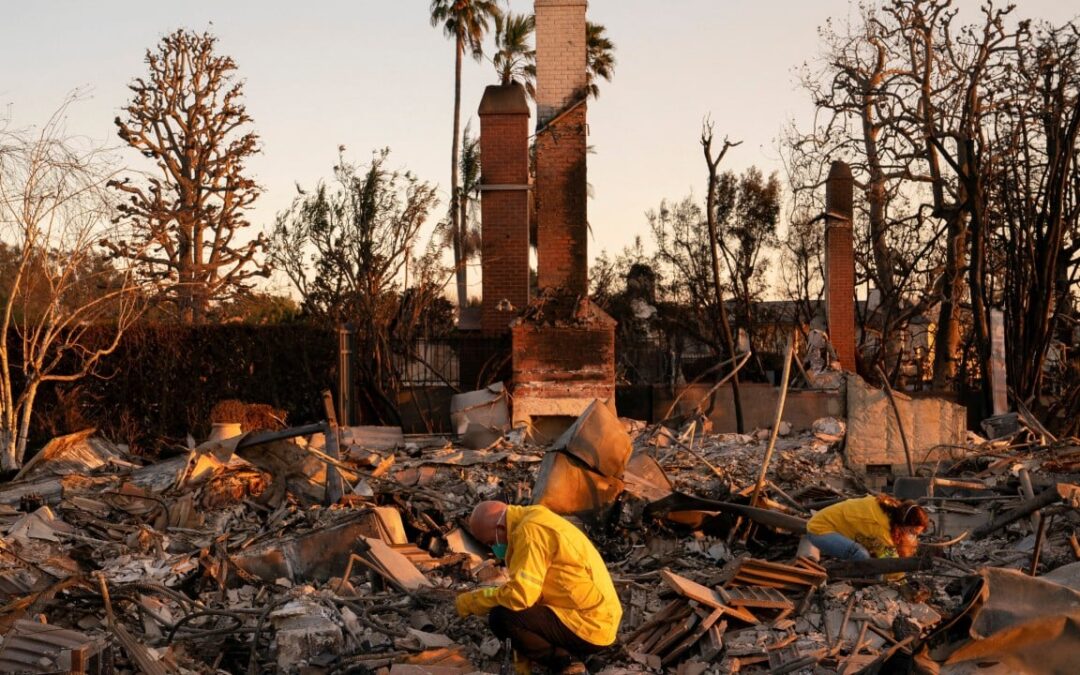 Los Angeles braces for new week of wildfires as Santa Ana winds return