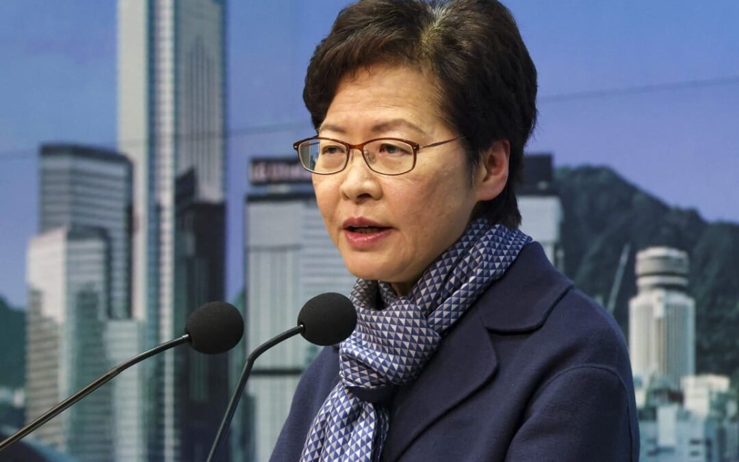 Former Hong Kong leader Carrie Lam’s office moving to government premises