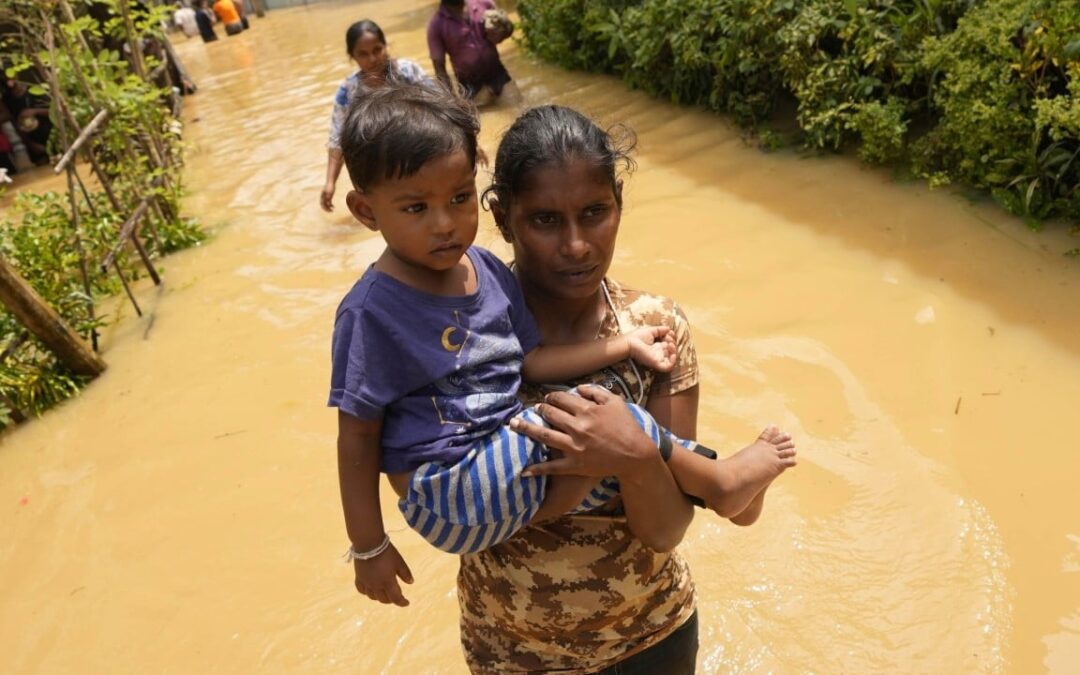 Sri Lanka’s children suffer amid climate change-fuelled floods and disease