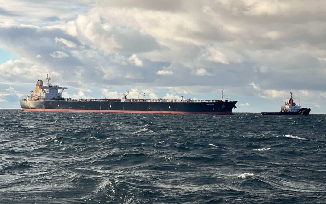 Germany races to save a Russian ‘shadow fleet’ tanker to prevent an oil spill