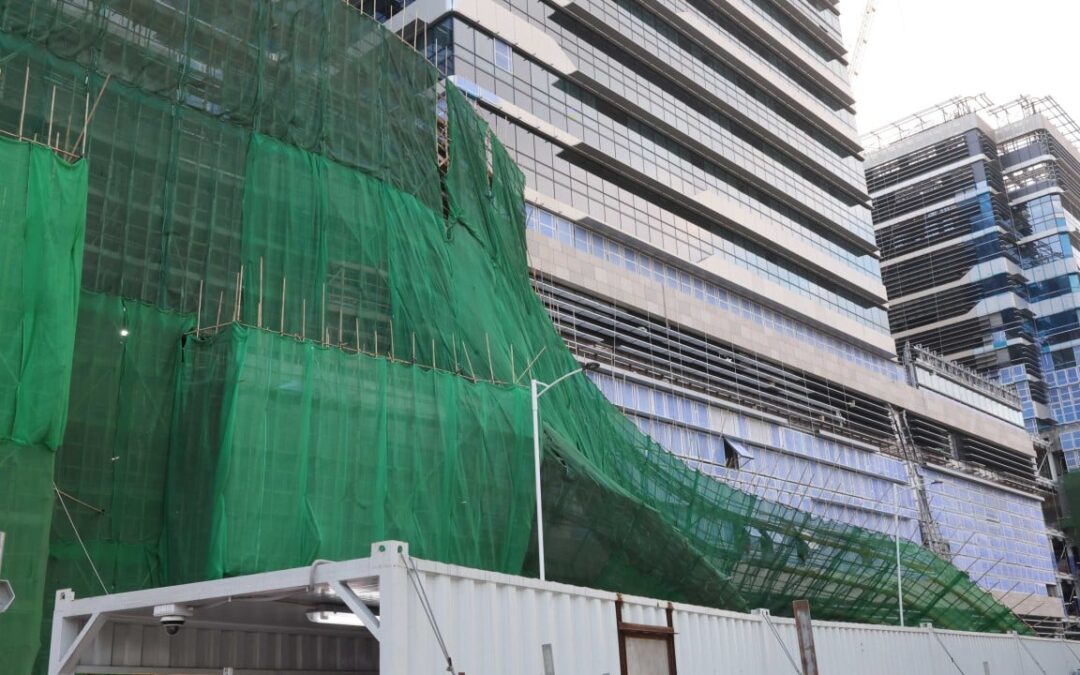 At least 7 injured in scaffolding collapse in Hong Kong’s Kai Tak