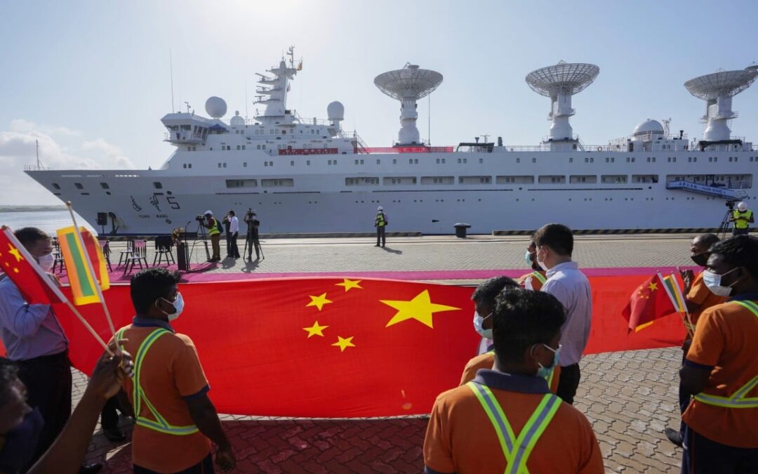 With eyes on China and India, Sri Lanka lifts ban on foreign research vessels