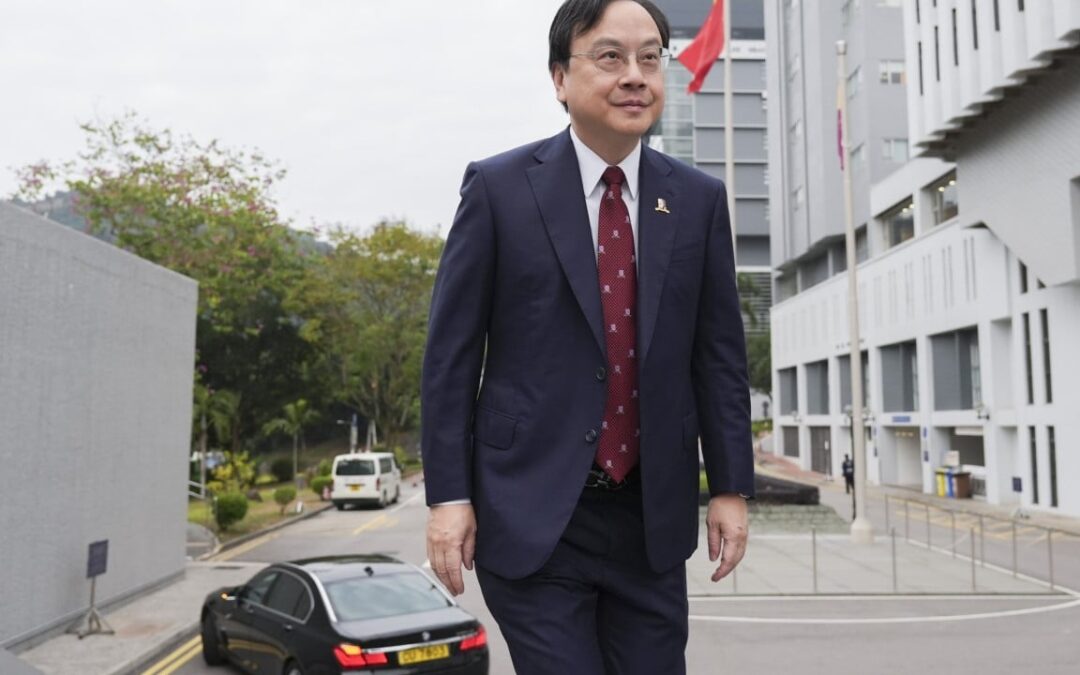 Dennis Lo inaugurated as CUHK president, vows to boost its global standing