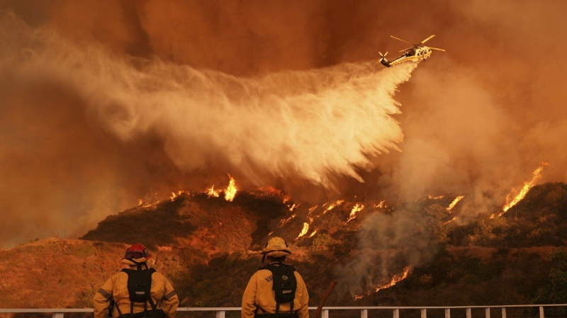 Los Angeles wildfires death toll rises as crews fight heavy winds to save homes and landmarks