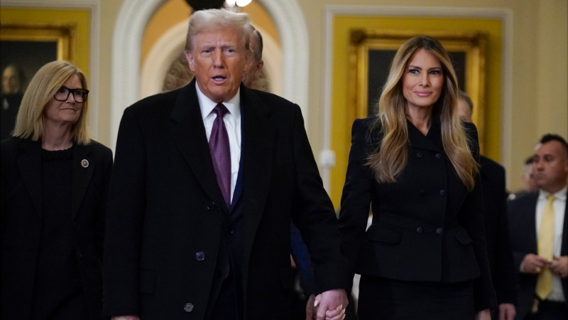 Melania Trump says she’s packed and ready for the move back into the White House