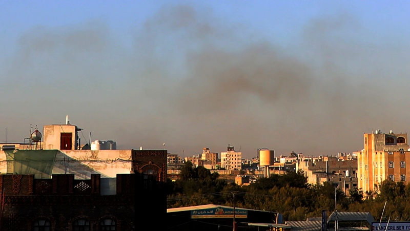 15 killed in an explosion and fire at a gas station in central Yemen