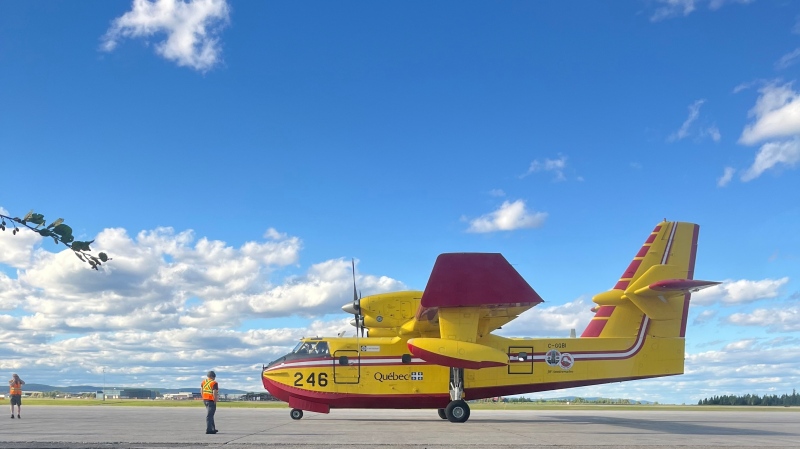 Canadian water bombers, helicopters on the way to help fight Los Angeles wildfire